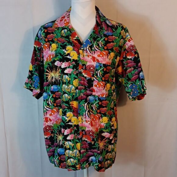 Tropical Connection Men's Hawaiian Shirt - Picture 1 of 7